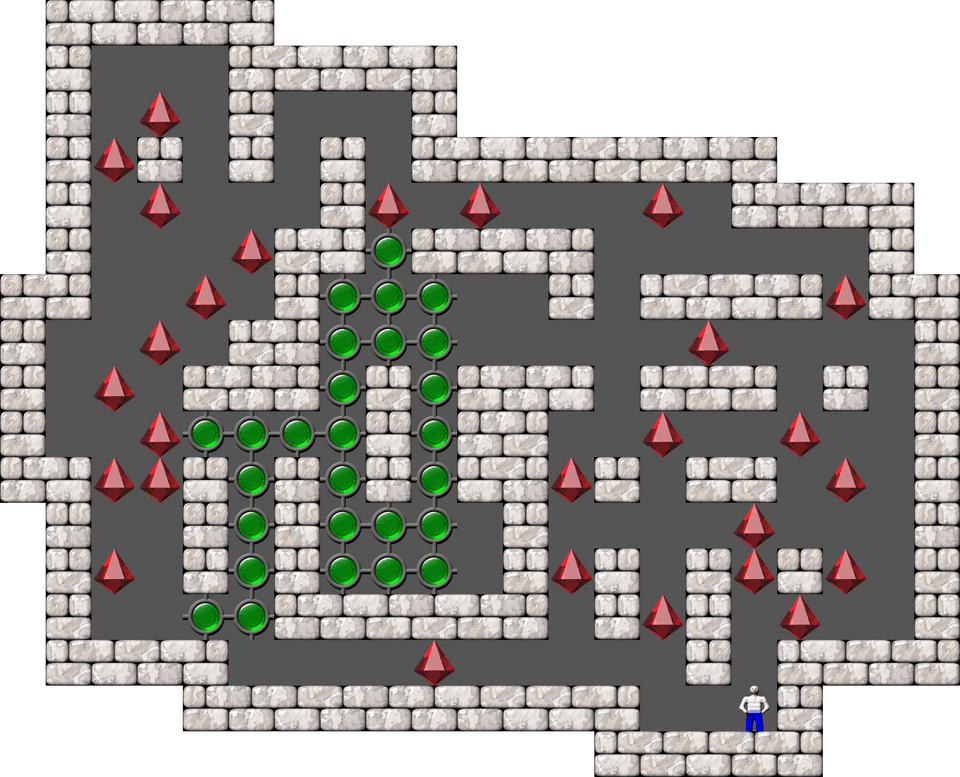 Sokoban Sonic 3 level 39